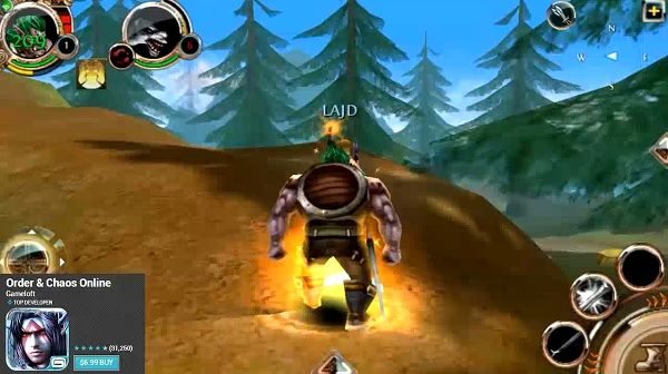 Order & Chaos meilleurs RPG pour Android
