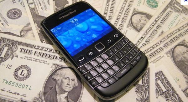 L'argent Blackberry