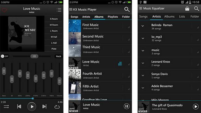 lecteur de musique kx applications Android de la semaine