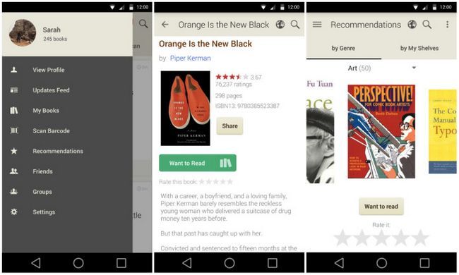 Goodreads applications Android de la semaine