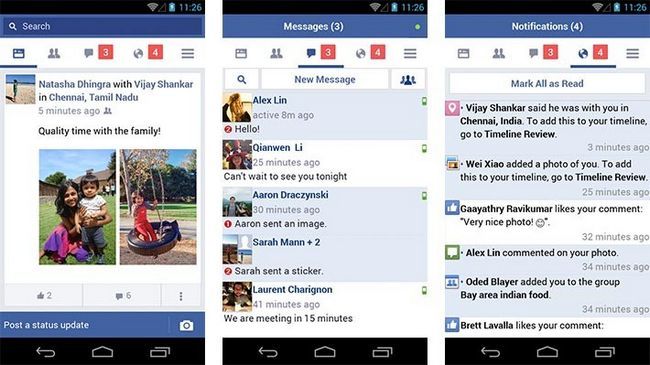 Facebook Lite meilleures nouvelles applications et jeux Android