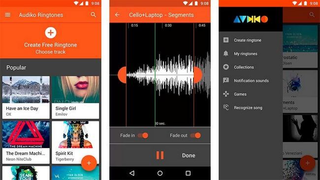 Audiko meilleures applications Android pour les sonneries