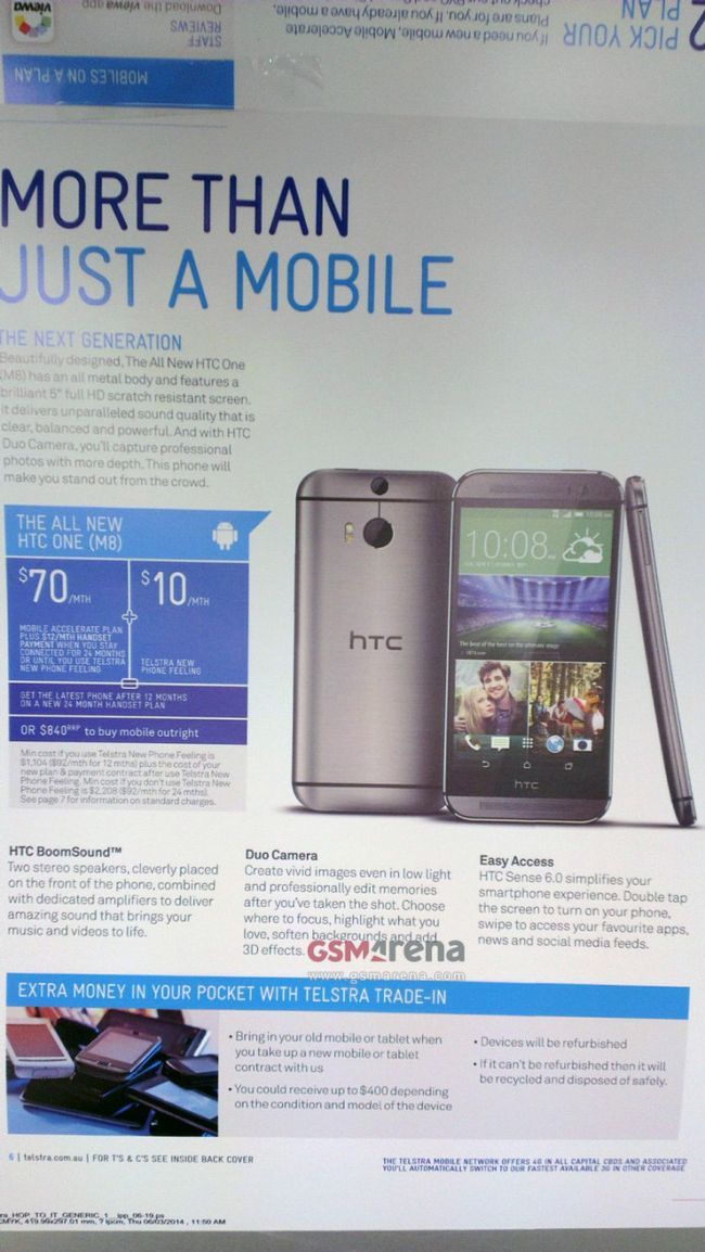 htc une caméra 2014 duo