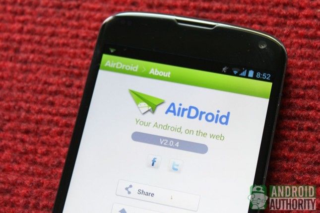 Fotografía - AirDroid: gérer à distance les applications à partir d'un navigateur Web