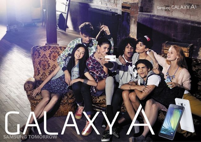 Samsung Galaxy A5 Groupe Selfie