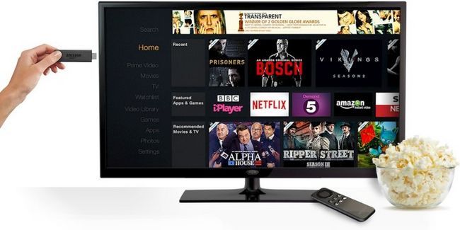 Amazon incendie Stick TV au Royaume-Uni