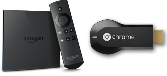 Google Chromecast vs Amazon Feu TV