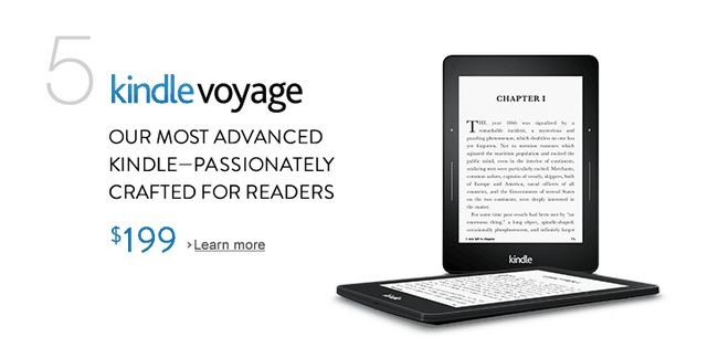 Amazon Kindle Voyage lecteur e-paper