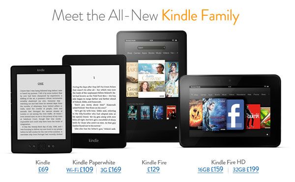 Amazon Kindle au Royaume-Uni-Noire vendredi
