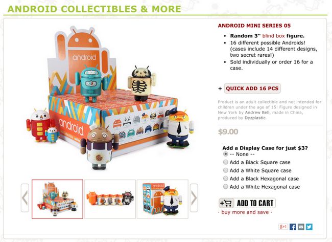Fotografía - Figurines 'Android Mini Series 05' de Andrew Bell sont maintenant prêts pour achat de Dead Zebra