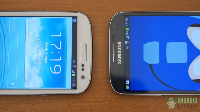 Samsung Galaxy S4 après le battage médiatique AA vs S3 3
