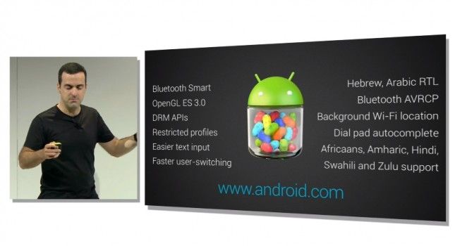 Android 4.3 nouvelles fonctionnalités