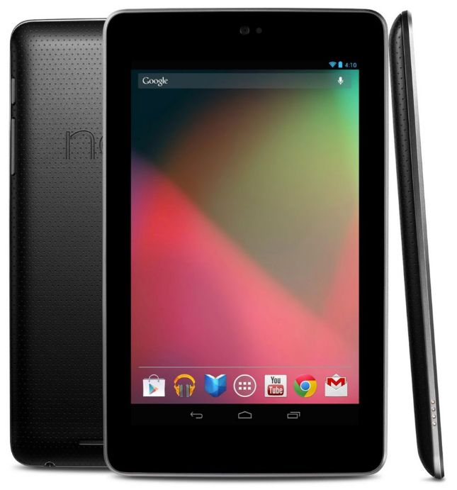 Nexus 7 avec Android 4.1.0 Jelly Bean