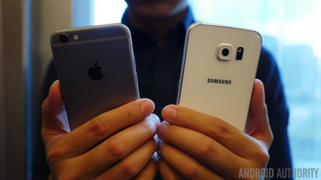 Samsung Galaxy S6 vs iphone 6 12