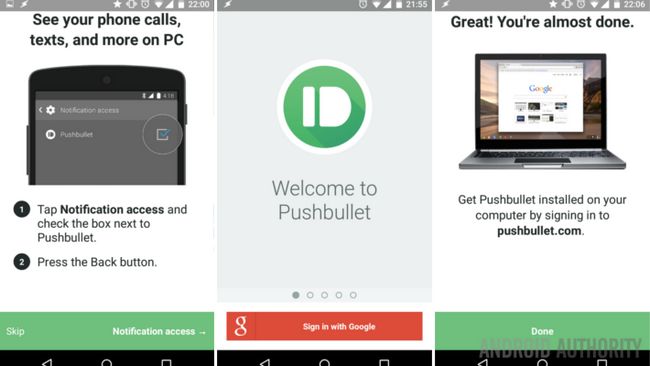 Configuration Pushbullet Android