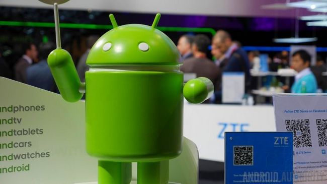 Android logo mwc 2,015 barcelona 3