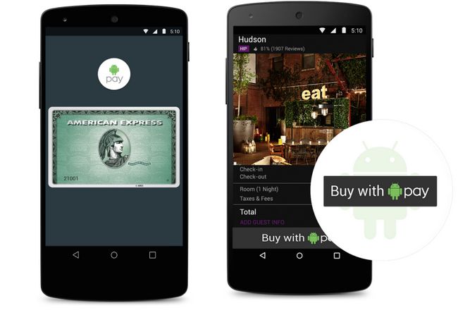 Pay Android AMEX