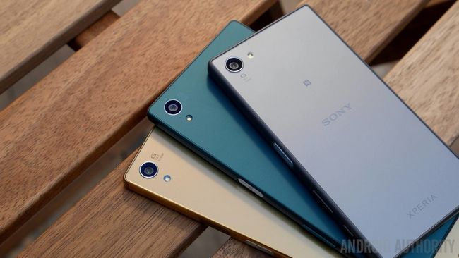 Sony Xperia Z5 et Z5 compacte premium et Z5 aa 18