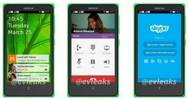 Nokia de l'Android