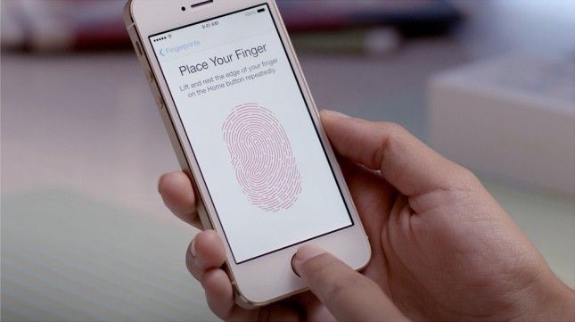 apple tactile scanner d'empreintes digitales id