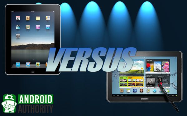 Fotografía - Apple iPad 4 vs Samsung Galaxy Note 10.1