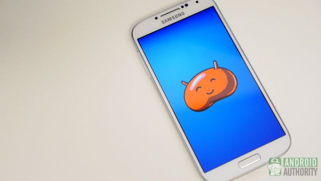 Samsung Galaxy S4 vs Google Play édition aa haricots gpe de gelée