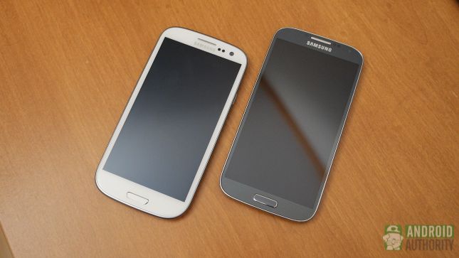 Samsung Galaxy S4 après le battage médiatique AA vs S3