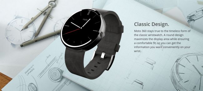 Motorola MOTO 360 Sketches