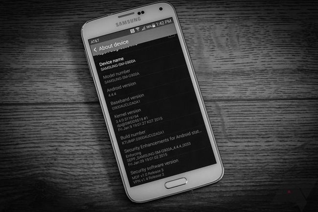 Fotografía - AT & T Galaxy S5 UCU2AOA1 mise à jour apporte près de 500 Mo de Android 4.4.4, volte, Et Bloatware