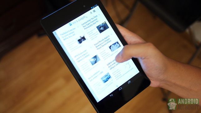Nexus 7 2013 conception aa une seule main