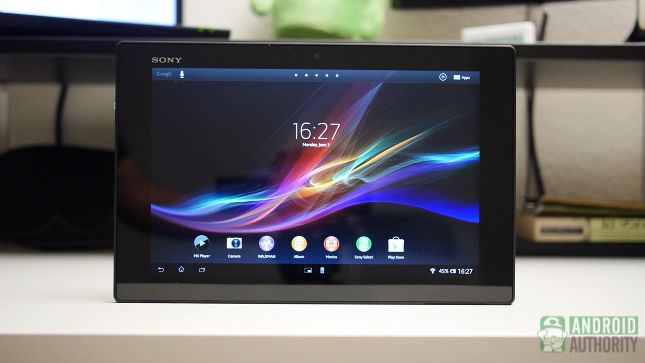Sony tablette Xperia z aa avant