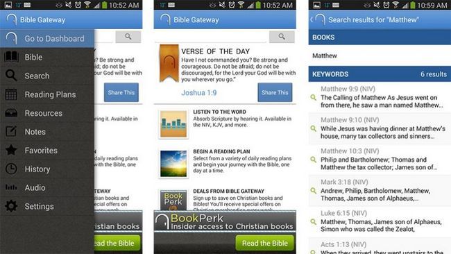 bible passerelle Bible Study Apps pour Android
