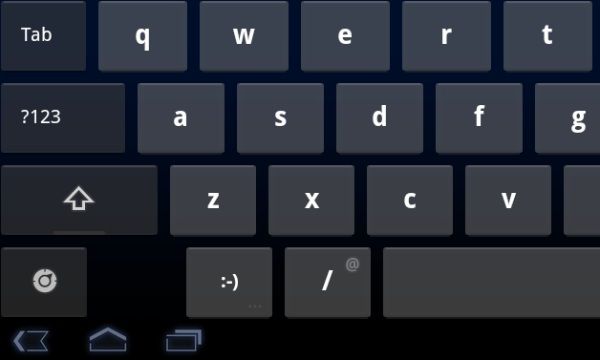 clavier tablette