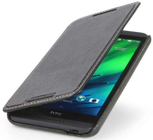 stilgut HTC Desire 816 étui en cuir flip