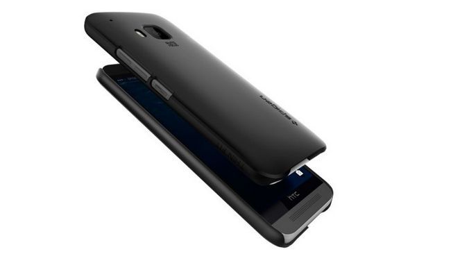 HTC One M9 cas Spigen coquille dure