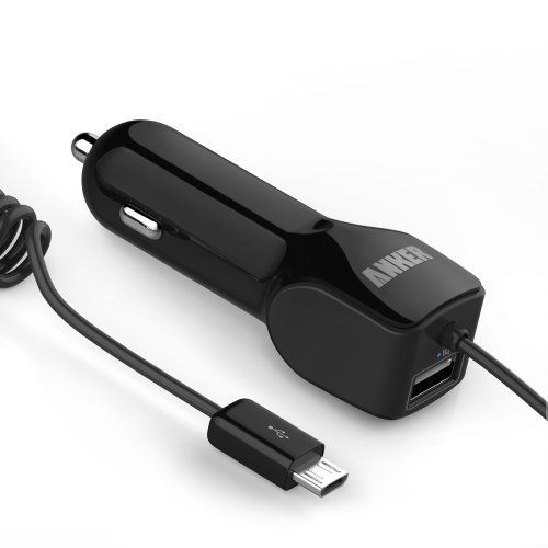 Anker® 24W portable Dual Port-USB Car Charger