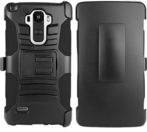 Holster Layer Armure E-Time Series Heavy Duty Double pour LG G Stylo