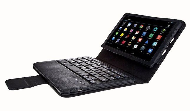 Nexus 7 2013 accessoires portent mouvement cas folio avec clavier