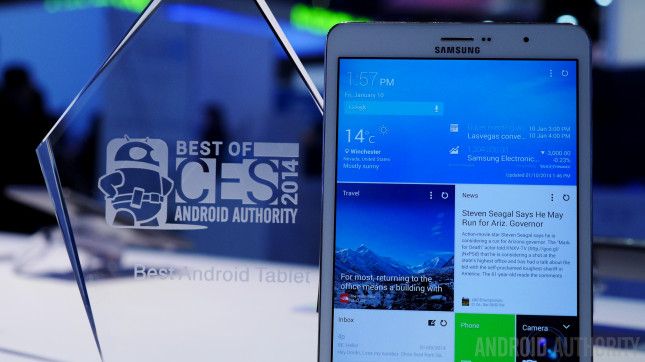 Meilleur Android Tablet Samsung Galaxy TabPro 8.4 CES 2,014 Autorité-5 Android