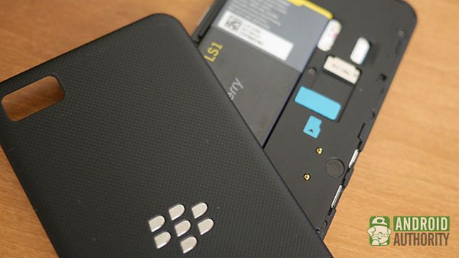 z10 BlackBerry couvercle de la batterie AA