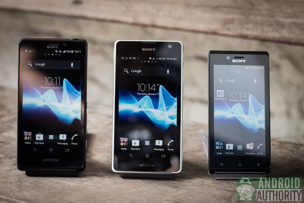 les téléphones Android Sony Xperia