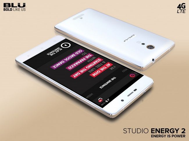 Fotografía - Blu annonce deux nouveaux téléphones de la série Energy: La 5,000mAh studio Énergie 2 Et 4,000mAh Energy X