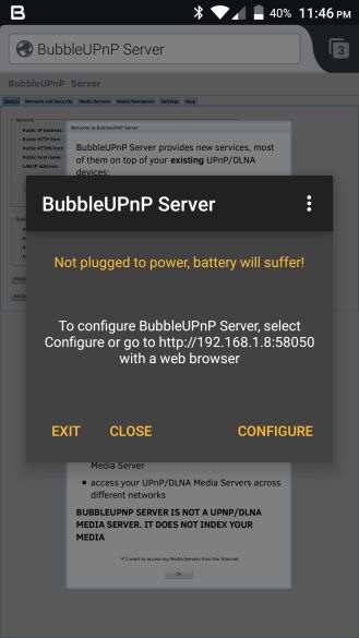 Fotografía - Bubblesoft publie App BubbleUPnP Server Pour Android, mais pas sur le Play Store