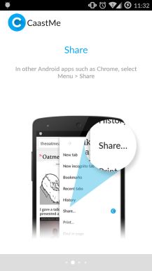 Fotografía - CaastMe est une façon intelligente de partager des liens à un ordinateur depuis votre appareil Android utilisant des codes QR