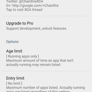 Fotografía - New App Chainfire «Récemment» raconte l'liste sans fin de récentes applications Dans Lollipop de prendre une randonnée [root]