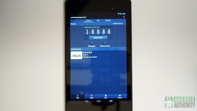 Nexus 7 2013 AnTuTu de performance aa