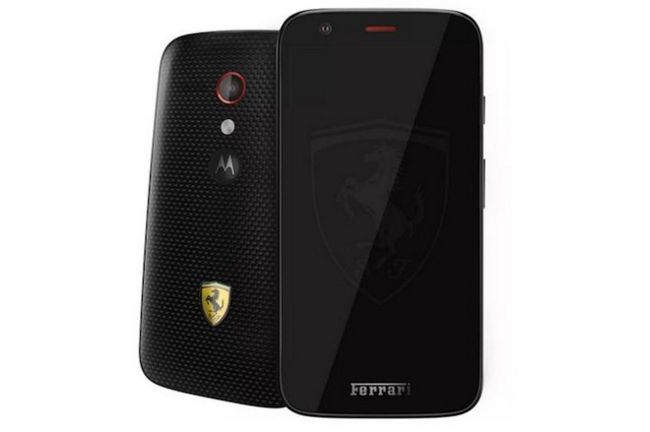 Motorola MOTO édition g de Ferrari