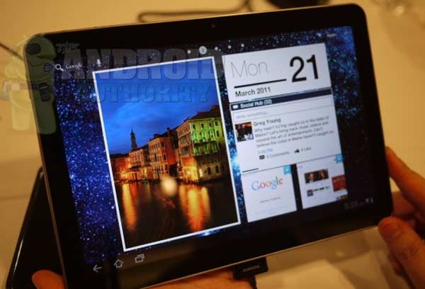 Fotografía - Découvrez Galaxy Tab 8.9 pouces Samsung TouchWiz UI [Vidéo]