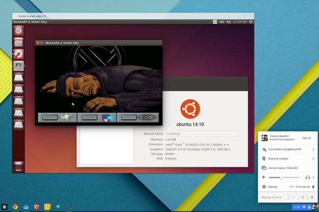 Linux sur Chrome OS