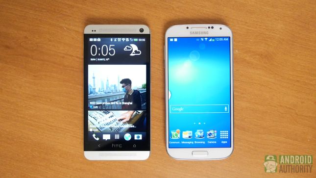 Samsung Galaxy S4 vs seule comparaison htc aa
